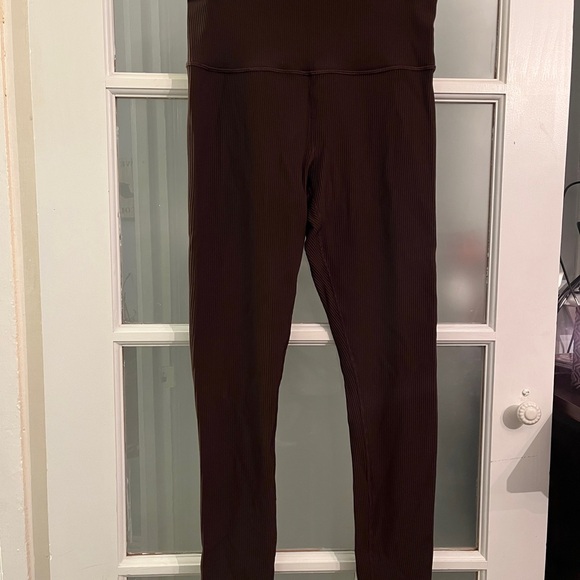 Athleta Elation High-Waisted ribbed Leggings - Picture 3 of 8